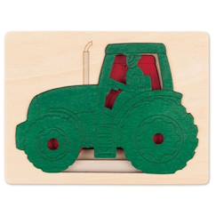 Jouet-Hape Toys - Puzzle 5 tracteurs en 1 - HAPE