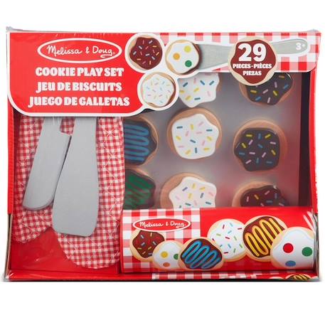 Jeu en bois pour trancher et faire cuire des biscuits - MELISSA & DOUG - Mixte - A partir de 3 ans BEIGE 4 - vertbaudet enfant 