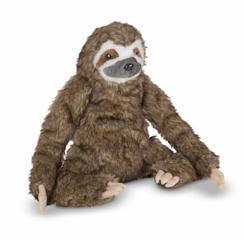 Jouet-Jouet en peluche Sloth - MELISSA & DOUG - Lifelike - Marron - Plush - Piles