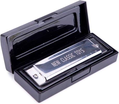 Harmonica métal 10 trous - New Classic Toys - Enfant - Mixte - Intérieur GRIS 2 - vertbaudet enfant 