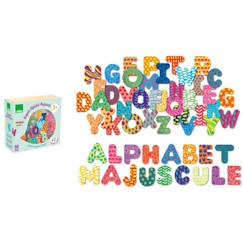 Jouet-VILAC - Magnets Alphabet majuscule 56 pcs