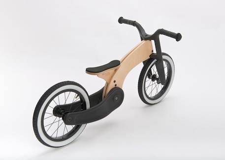 Draisienne en bois - WISHBONE - Cruise - Pour enfant de 18 mois à 5 ans - Noir et beige BEIGE 3 - vertbaudet enfant 