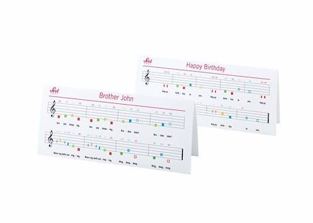 Instrument de musique - Xylophone grenouille en métal - SEVI - 82539 - 4 partitions incluses ROUGE 3 - vertbaudet enfant 