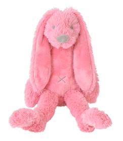 Jouet-Happy Horse - Peluche Lapin Richie rose 28 cm