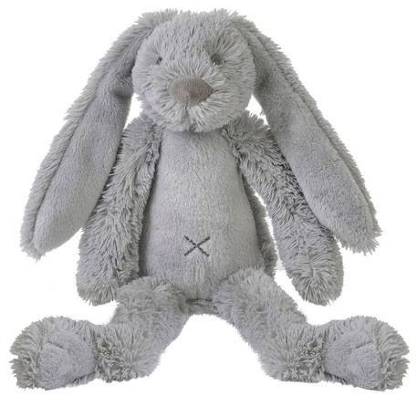 Happy Horse - Peluche Lapin Richie gris clair 28 cm GRIS 1 - vertbaudet enfant 