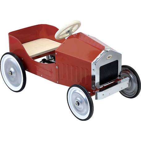 Porteur enfant - VILAC - Grande voiture rouge - Métal et bois naturel - À partir de 3 ans ROUGE 1 - vertbaudet enfant 