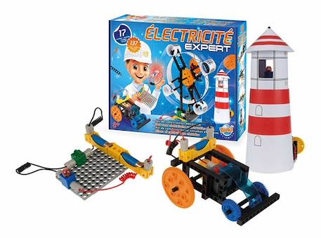 BUKI Electricité Jeu de construction Electricité Expert BLEU 4 - vertbaudet enfant 