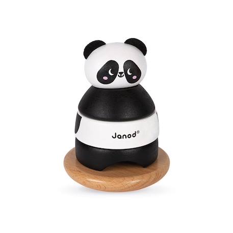 Jouet d'éveil en bois - Janod - Culbuto Panda - Noir - Mixte - Dès 12 mois NOIR 1 - vertbaudet enfant 