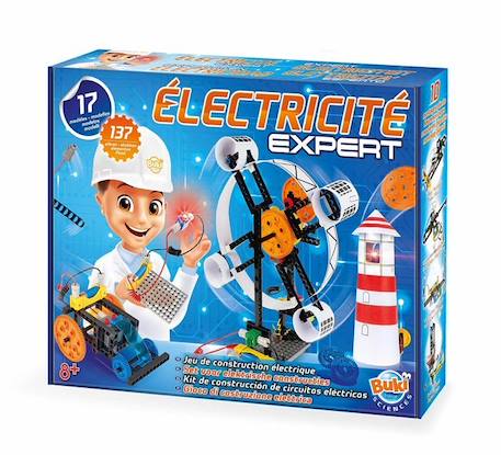 BUKI Electricité Jeu de construction Electricité Expert BLEU 1 - vertbaudet enfant 