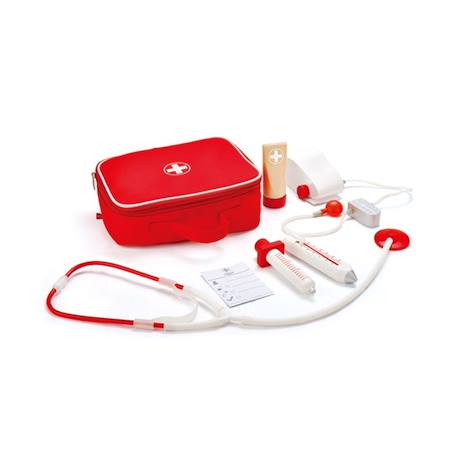 Mallette de médecin - HAPE - Doctor on call - Mixte - A partir de 3 ans - Rouge ROUGE 2 - vertbaudet enfant 