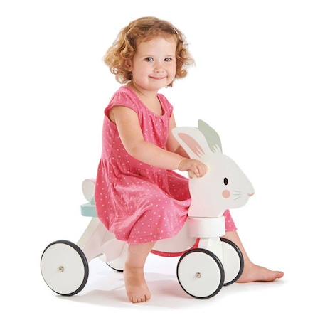 Draisienne à 4 Roues Junior Blanc - Tender Leaf Toys - Loopfiets BLANC 2 - vertbaudet enfant 