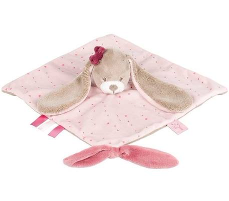 Doudou Nina Le Lapin - NATTOU - Marionnette - Mixte - Dès la naissance ROSE 1 - vertbaudet enfant 