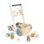 Chariot de marche ABC Sweet Cocoon - JANOD - Bois - 20 cubes chiffres et lettres - Boulier MARRON 3 - vertbaudet enfant 