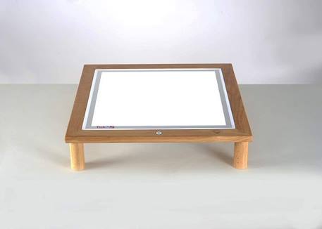 TickiT - Table lumineuse en bois - COMMOTION BLANC 6 - vertbaudet enfant 