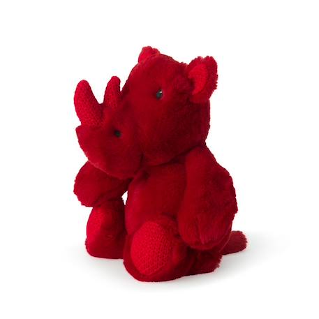 WWF - Peluche Rira le rhino rouge 29 cm - TOOPIZ ROUGE 2 - vertbaudet enfant 