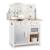 New Classic Toys - Kitchenette Bon Appétit blanche argent BLANC 2 - vertbaudet enfant 