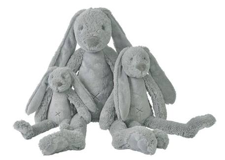 Happy Horse - Peluche Lapin Richie gris clair 58 cm GRIS 2 - vertbaudet enfant 