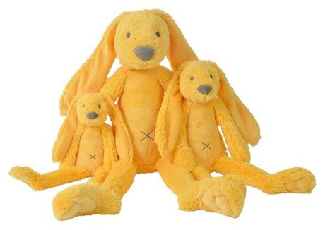 Happy Horse - Peluche Lapin Richie jaune 28 cm JAUNE 2 - vertbaudet enfant 