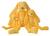 Happy Horse - Peluche Lapin Richie jaune 28 cm JAUNE 2 - vertbaudet enfant 