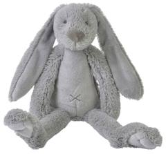 Jouet-Premier âge-Happy Horse - Peluche Lapin Richie gris clair 38 cm