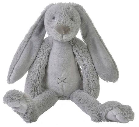 Happy Horse - Peluche Lapin Richie gris clair 38 cm GRIS 1 - vertbaudet enfant 