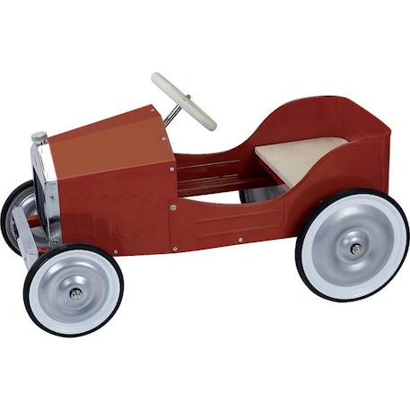 Porteur enfant - VILAC - Grande voiture rouge - Métal et bois naturel - À partir de 3 ans ROUGE 3 - vertbaudet enfant 