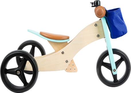 Draisienne-Tricycle 2 en 1 Turquoise BLEU 2 - vertbaudet enfant 