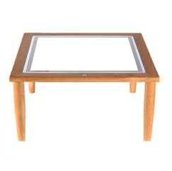 Chambre et rangement-TickiT - Table lumineuse en bois - COMMOTION