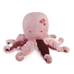 Histoire d'Ours - Peluche Pieuvre rose XXL - DOUDOU ET COMPAGNIE  - vertbaudet enfant