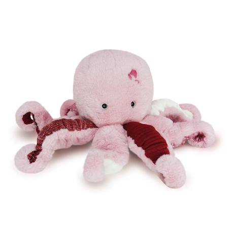 Histoire d'Ours - Peluche Pieuvre rose - DOUDOU ET COMPAGNIE ROSE 1 - vertbaudet enfant 