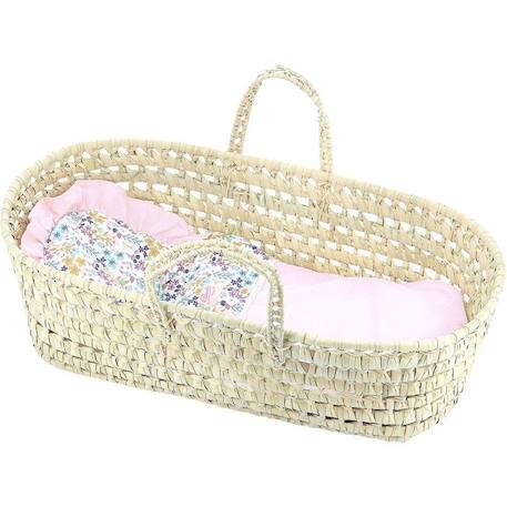 Couffin - PETITCOLLIN - Liberty Rose - 50 cm - Coton - Mixte ROSE 1 - vertbaudet enfant 