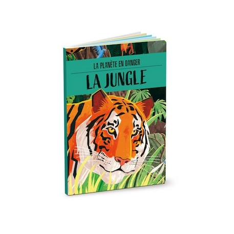 Puzzle 220 pièces et livre La planète en danger - Jungle - Marque Sassi - Mixte - A partir de 7 ans ORANGE 2 - vertbaudet enfant 