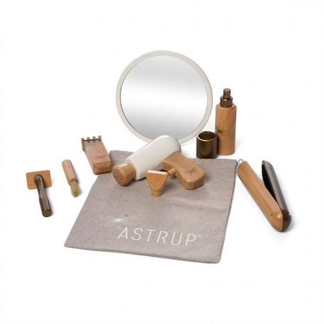 ByAstrup - Set de coiffeur - 9 pièces - ASTRUP GROUP MARRON 2 - vertbaudet enfant 