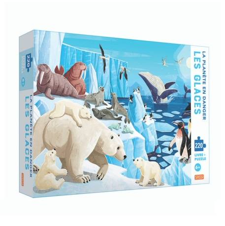 Puzzle - Les glaces - Avec 220 pièces BLANC 1 - vertbaudet enfant 