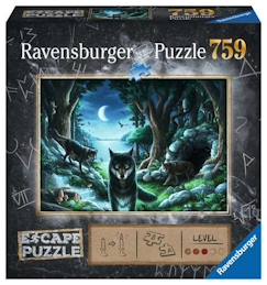 Jouet-Escape puzzle - Histoires de loups - Ravensburger - 500-750 pièces - Mixte