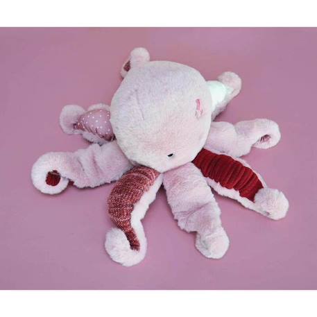 Histoire d'Ours - Peluche Pieuvre rose - DOUDOU ET COMPAGNIE ROSE 3 - vertbaudet enfant 