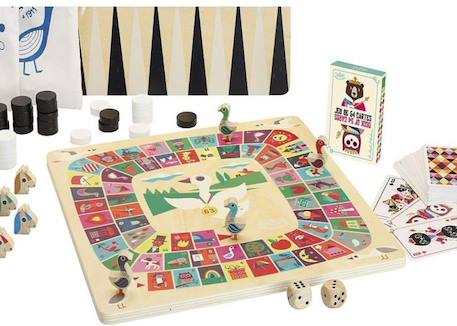 Coffret Multi-Jeux - Vilac - Ingela P. Arrhenius - Bleu - 4 ans et plus - Jeu de société BLEU 6 - vertbaudet enfant 