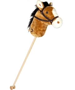 Jouet-Cheval Hobby Nico - SMALL FOOT - Jouet en bois - Marron - Effet sonore - Mixte