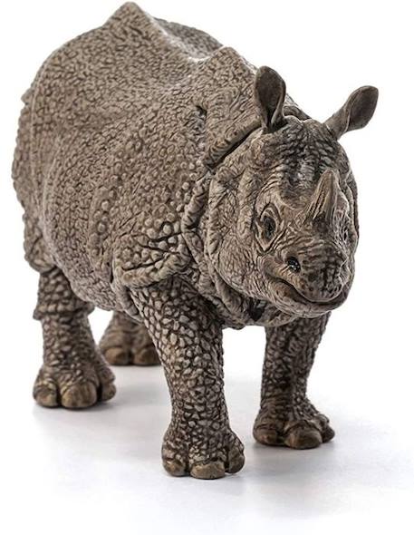 Figurine Rhinocéros indien - SCHLEICH - Pour Enfant - Couleur Beige - A partir de 4 ans BEIGE 2 - vertbaudet enfant 