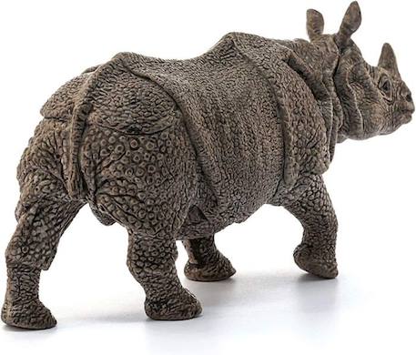 Figurine Rhinocéros indien - SCHLEICH - Pour Enfant - Couleur Beige - A partir de 4 ans BEIGE 3 - vertbaudet enfant 