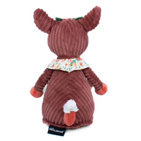 Peluche 43 cm melimelos la biche les deglingos MARRON 3 - vertbaudet enfant 