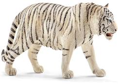 Jouet-Jeux d'imagination-Schleich Figurine 14731 - Animal de la savane - Tigre blanc mâle