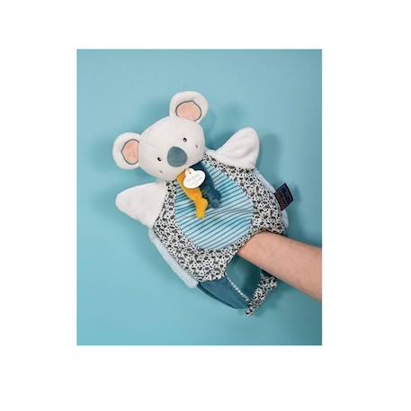 Doudou et Compagnie - Doudou Koala - Doudou sac - Vert - 30 cm - Doudou amusette BLEU 4 - vertbaudet enfant 