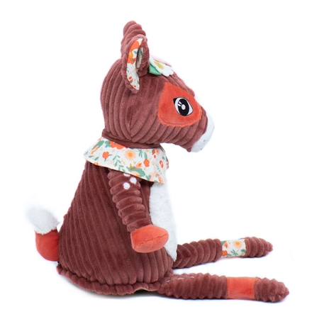 Peluche 43 cm melimelos la biche les deglingos MARRON 2 - vertbaudet enfant 