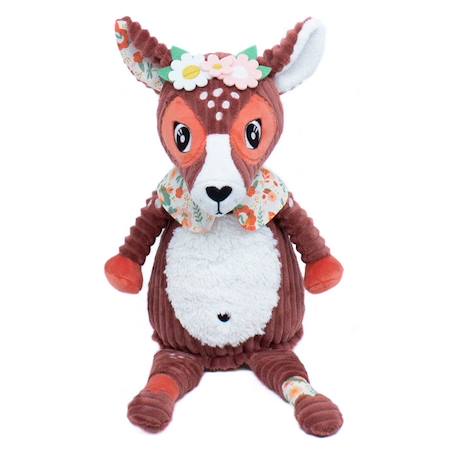 Peluche 43 cm melimelos la biche les deglingos MARRON 1 - vertbaudet enfant 