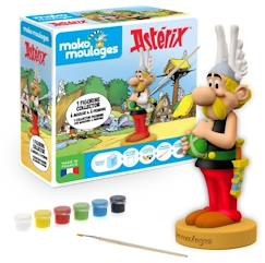 Jouet-Coffret créatif - Mako Moulages - Astérix et Obélix - Figurine 15 cm - Made in France - Dès 5 ans