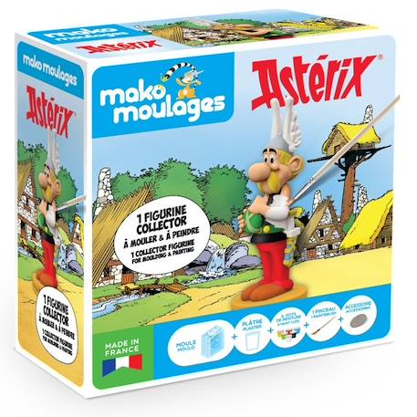 Mako Moulages - Astérix et Obélix coffret collector - Kit de Loisirs créatifs plâtre et Peinture - Made in France - Dès 5 ans BLANC 2 - vertbaudet enfant 