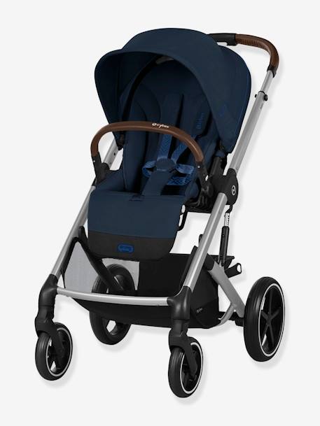 Poussette Tout-Terrain Balios S Lux 2024 - Châssis Noir et Siège Moon Black - CYBEX bleu+bleu nuit 11 - vertbaudet enfant 