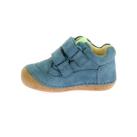 KICKERS Bottillons Sostankro bleu BLEU 4 - vertbaudet enfant 