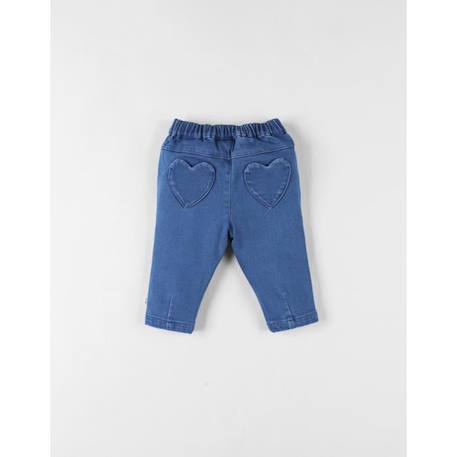 Pantalon en Jeans BLEU 2 - vertbaudet enfant 